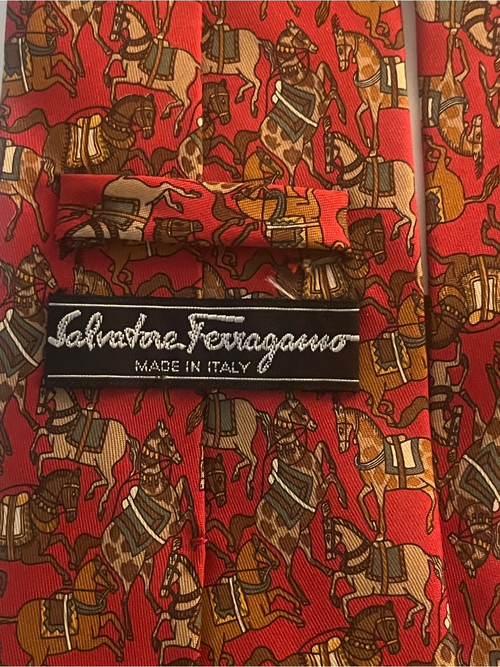 FERRAGAMO Men’s Neck Tie 🎩🎩🎩🎩🎩🎩🎩🎩🎩🎩🎩🎩🎩